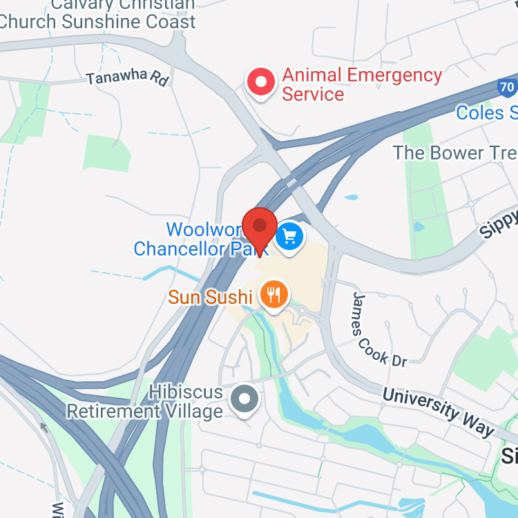 Sunshine Toyota - Service map
