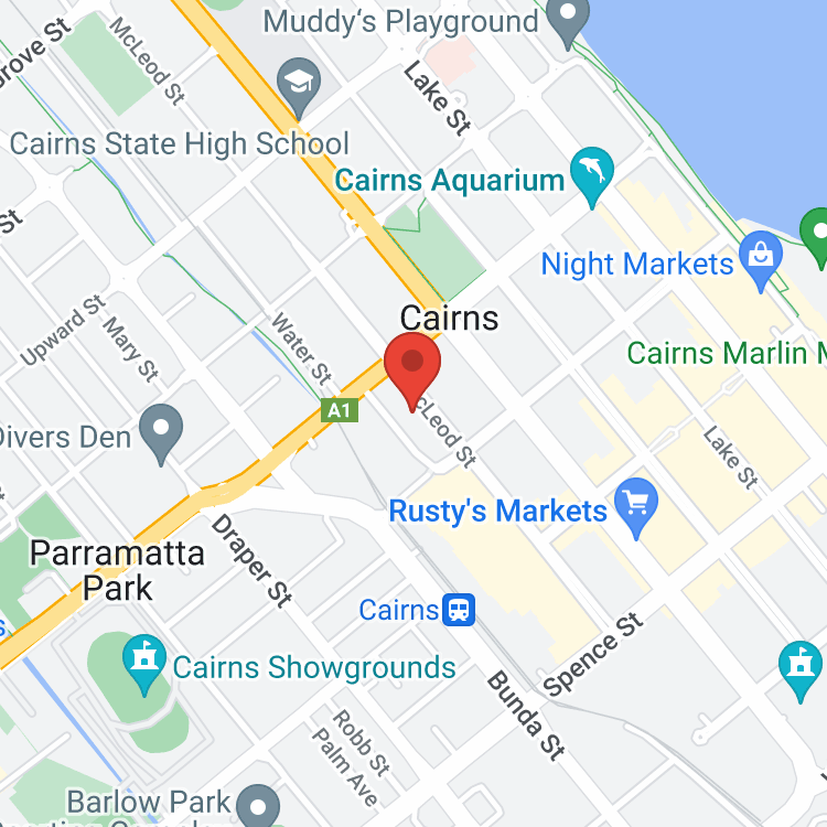 Mercedes-Benz Cairns map