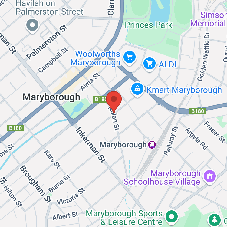 Maryborough Toyota - Service map