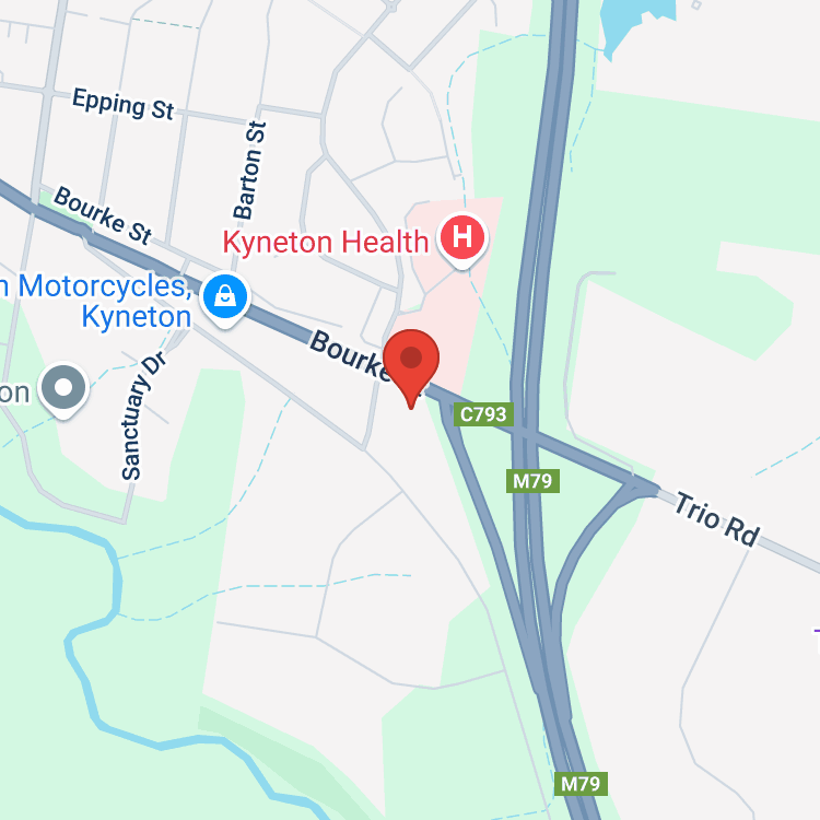 Kyneton Toyota map