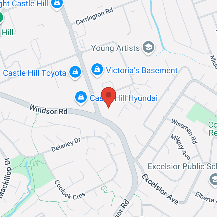 Heartland Kia Castle Hill map