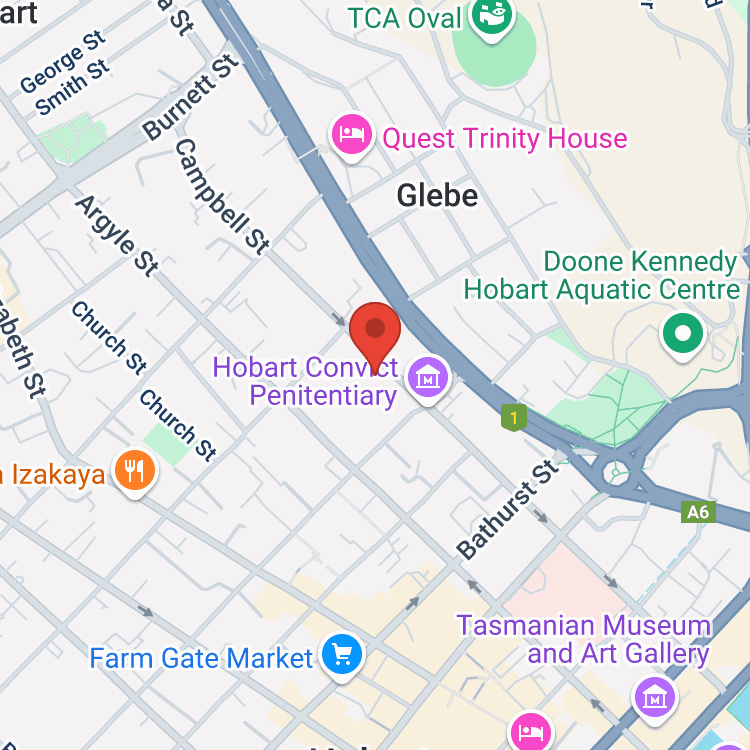 Subaru Hobart - Service map
