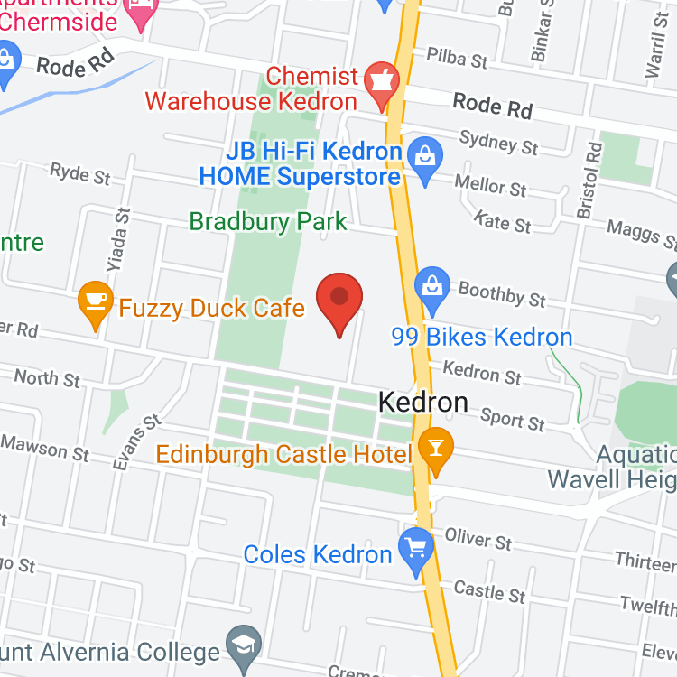 Byrne Ford Kedron - Service map