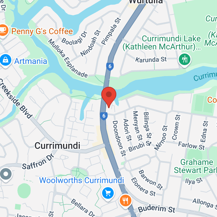 Sunshine Toyota map