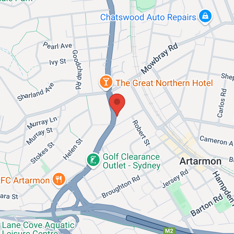 North Shore Ford map
