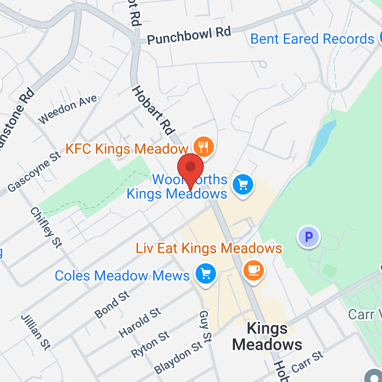 Launceston Toyota map