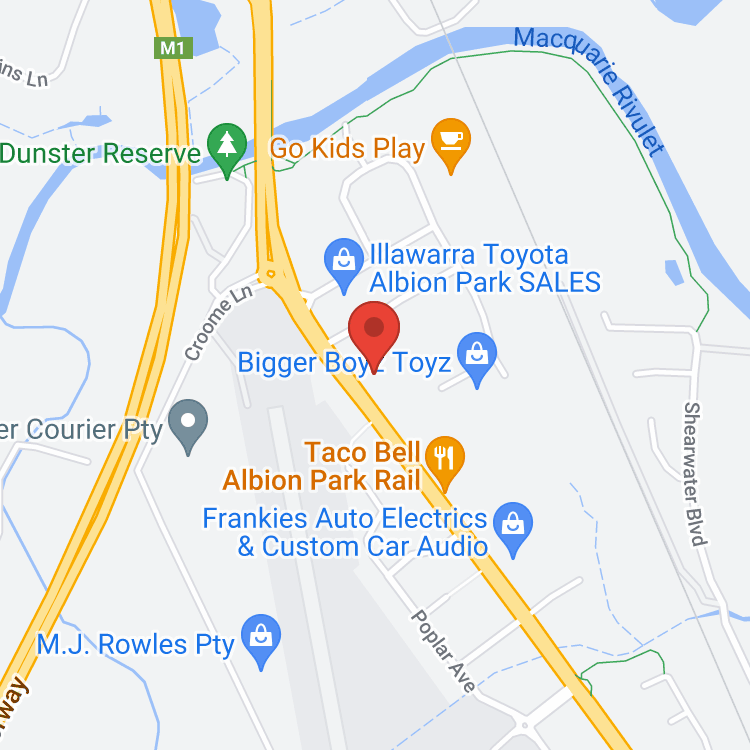 Illawarra Hino - Sales map