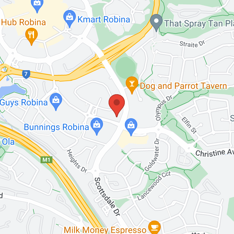 Robina Hyundai - Service map