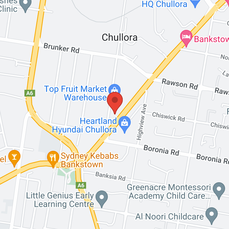 Heartland Chery Chullora map