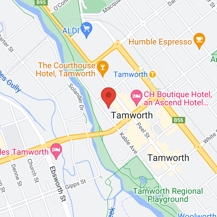 Tamworth Mitsubishi - Parts map