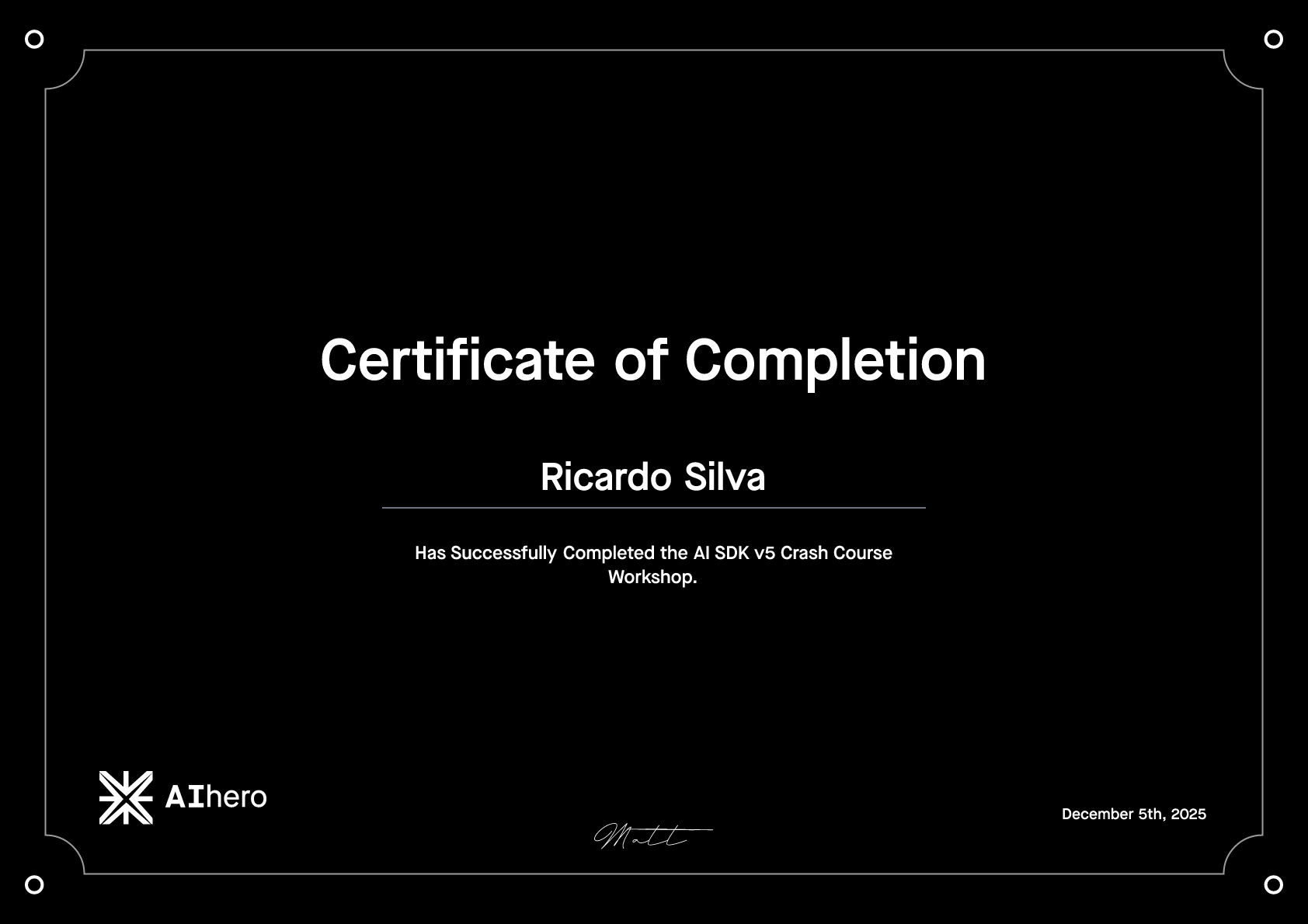 Ricardo Silva - Senior Software Developer | LinkedIn