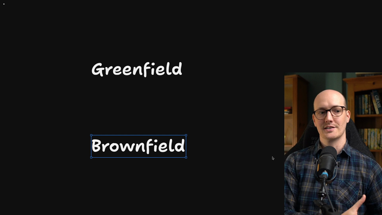 Discussing how to start a greenfield project from scratch