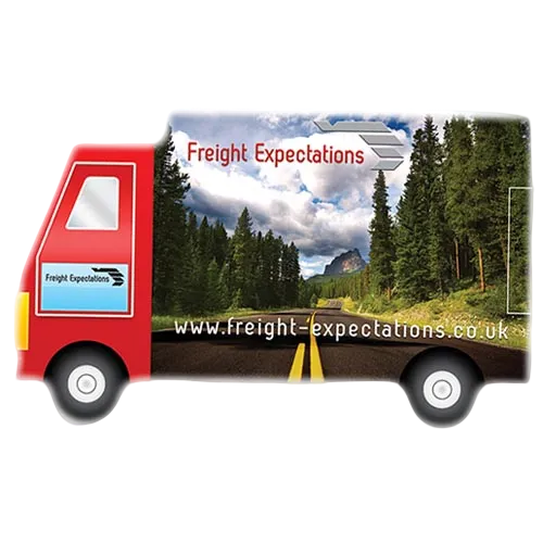 Lorry Shaped Mint Cards