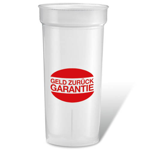 Promotional 500ml Unbreakable Plastic Cups for Events
