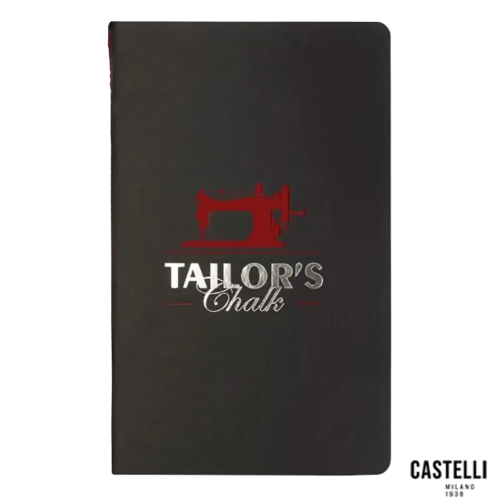 Embossed Stitched Ruled Medium Card Cover Notebooks