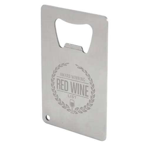 Promotional Metal Credit Card Bottle Openers are great business gift ideas