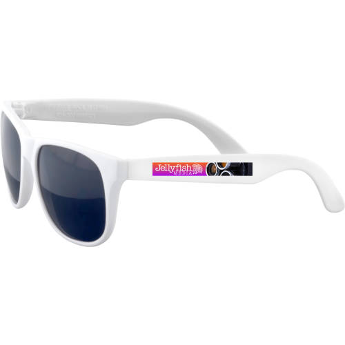 Printed Fiesta Sunglasses in White