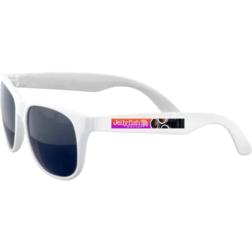 Printed Fiesta Sunglasses in White
