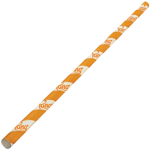 Printed Eco Paper Straws for Restaurant Marketing