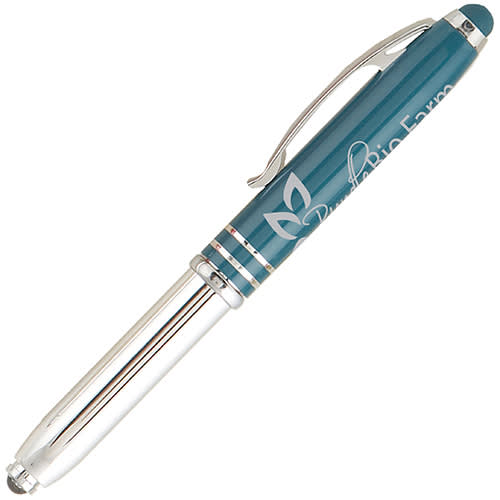 Promotional Pen Stylus Flashlight With Your Logo From Total Merchandise