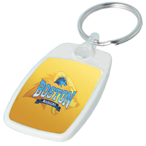 Promotional Recycled Plastic Keyrings Eco-Friendly Giveaways from Total Merchandise