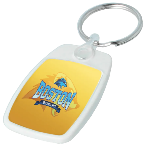 Promotional Recycled Plastic Keyrings Eco-Friendly Giveaways from Total Merchandise