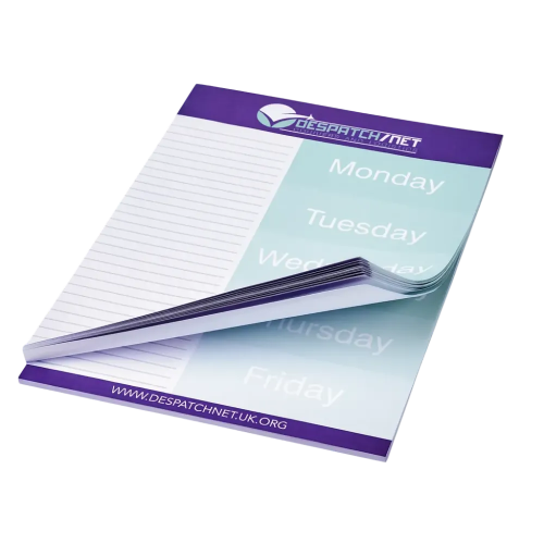 Printed A4 Desk Notepads for desks at the office