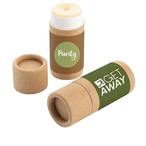 Promotional Eco-friendly Mini Lip Balm Sticks with a Printed Logo from Total Merchandise