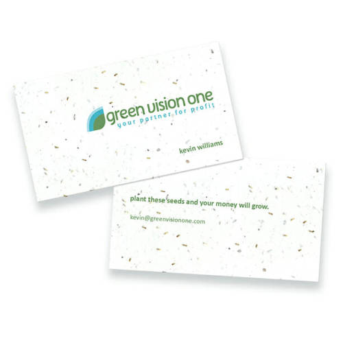 Eco Seed Business Card Eco Corporate Gifts Total Merchandise