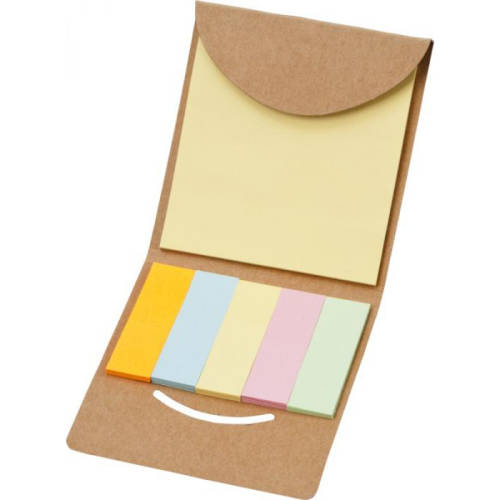 Branded Deluxe Coloured Sticky Notes Set