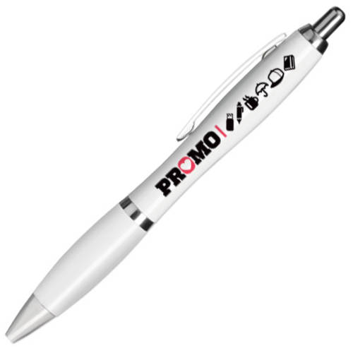 Custom Printed Rio Clean Antibacterial Ballpens from Total Merchandise