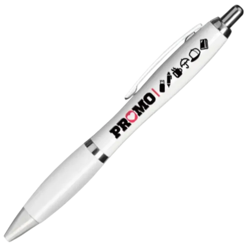 Custom Printed Rio Clean Antibacterial Ballpens from Total Merchandise