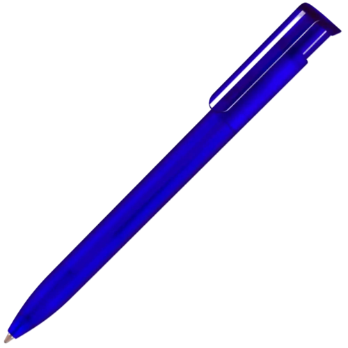 UK Express Printed Absolute Frost Ballpens in Blue from Total Merchandise