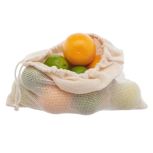 Promotional Brockley Fruit & Veg Bags filled with fruit and vegetables by Total Merchandise