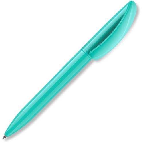 Custom Elis Extra Pen from Hainenko in Aquamarine is branded by Total Merchandise to show your logo.