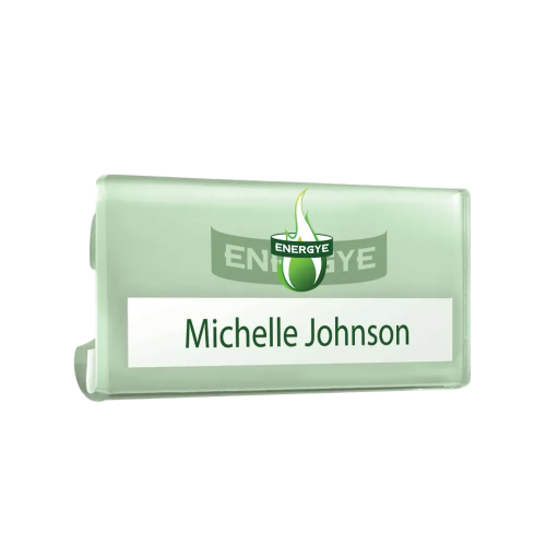 Promotional Corporate Name Badges Printed with Your Logo from Total Merchandise