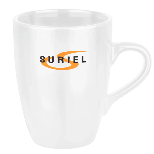 Custom printed Melbourne Mug in White from Total Merchandise