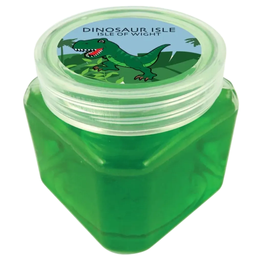 Collaborative Green Slimy Goo Jars are customised by Total merchandise to boost your brand presence.