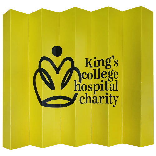 Promotional Printed Folded Banner with a printed design from Total Merchandise