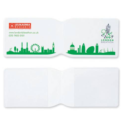 Promotional Oyster Card Wallet in White from Total Merchandise
