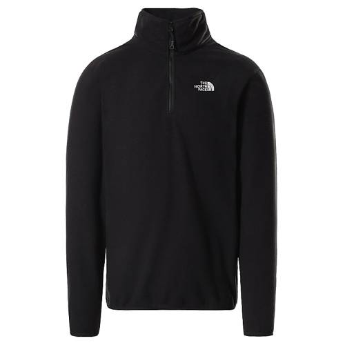 Promotional The North Face Men's 100 Glacier 1/4 Fleece in Black from Total Merchandise