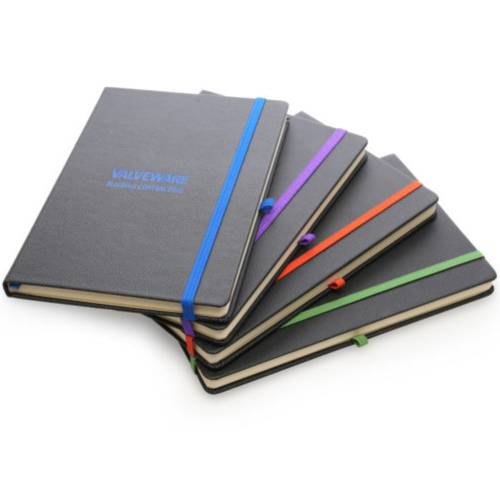 Promotional A5 Recycled Reveal Notebook engraved with your company logo from Total Merchandise