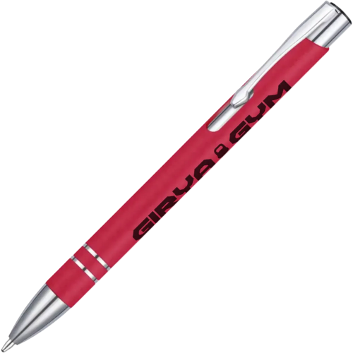 Personalisable Electra® Wheatstraw Ballpens in Red from Total Merchandise