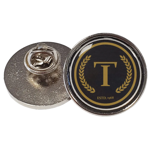 UK Express Printed Metal Badges from Total Merchandise