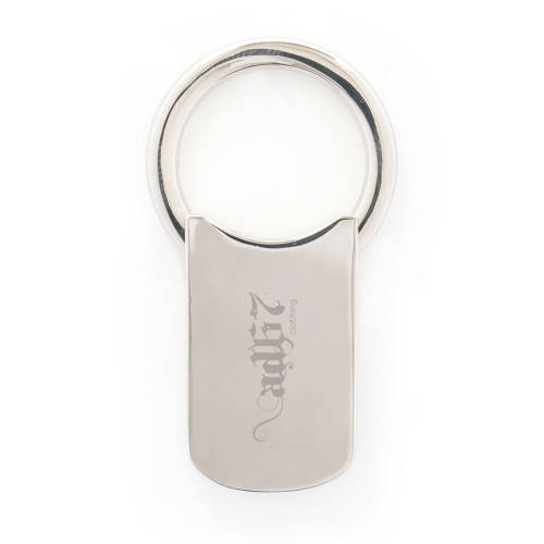 Promotional Metal Twist Keyrings from Total Merchandise engraved with your company logo