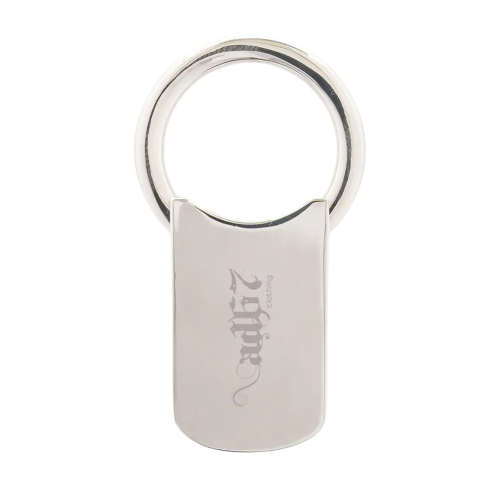 Promotional Metal Twist Keyrings from Total Merchandise engraved with your company logo