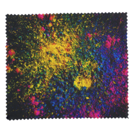 Promotional Premium Microfibre Lens Cloth with a full colour design from Total Merchandise