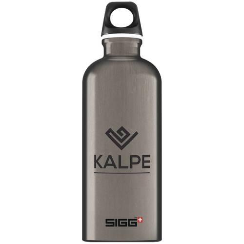 Promotional printed SIGG 0.6L Traveller Bottle with a design from Total Merchandise - Smoked Pearl