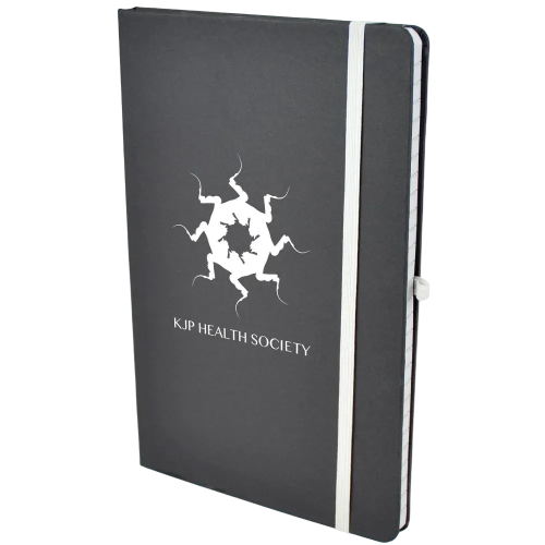 Logo Branded A5 Recycled Nebraska Notebook with a design from Total Merchandise