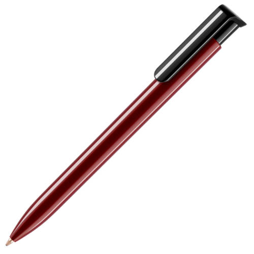 Absolute Colour Ballpens - Blue Ink in Dark Red/Black